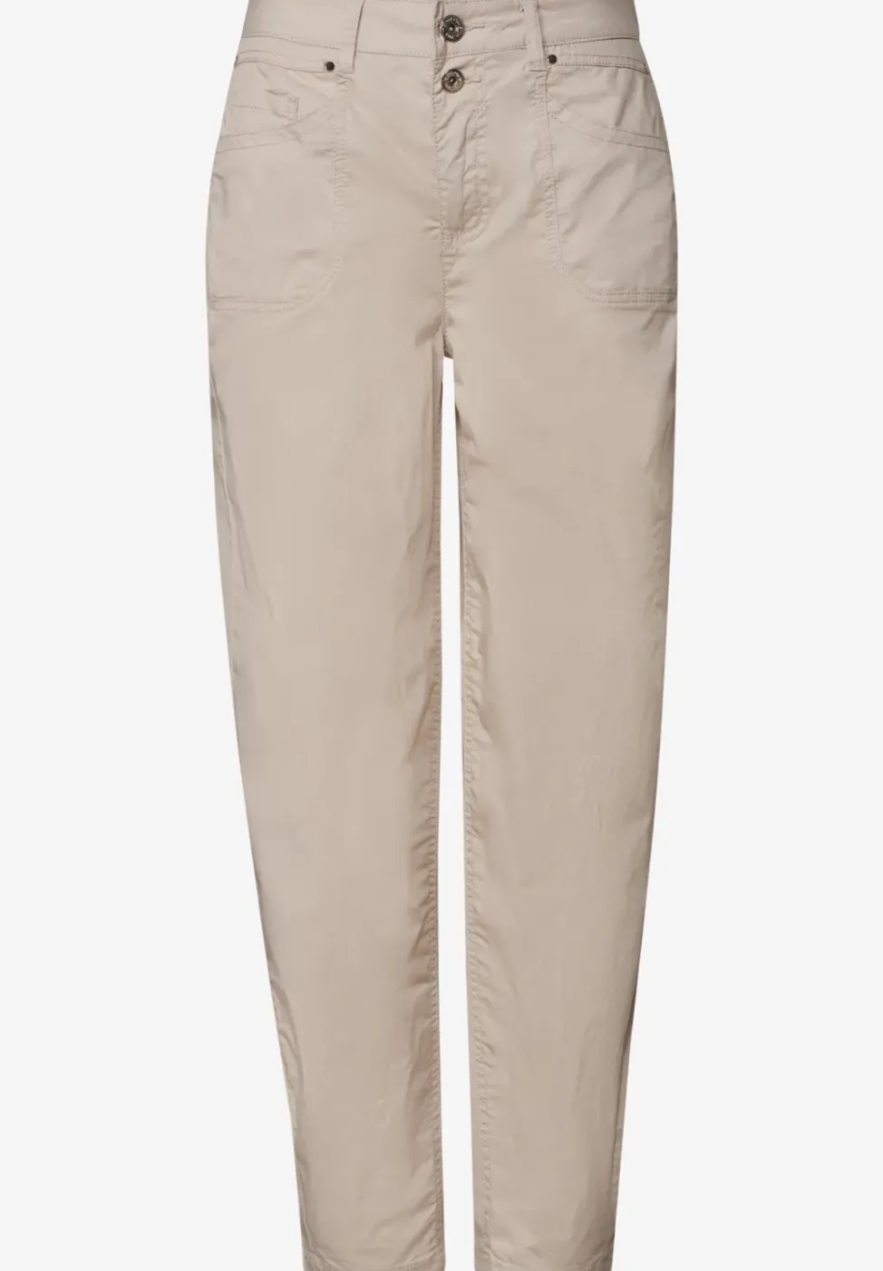 High Waist Barrel Leg Hose