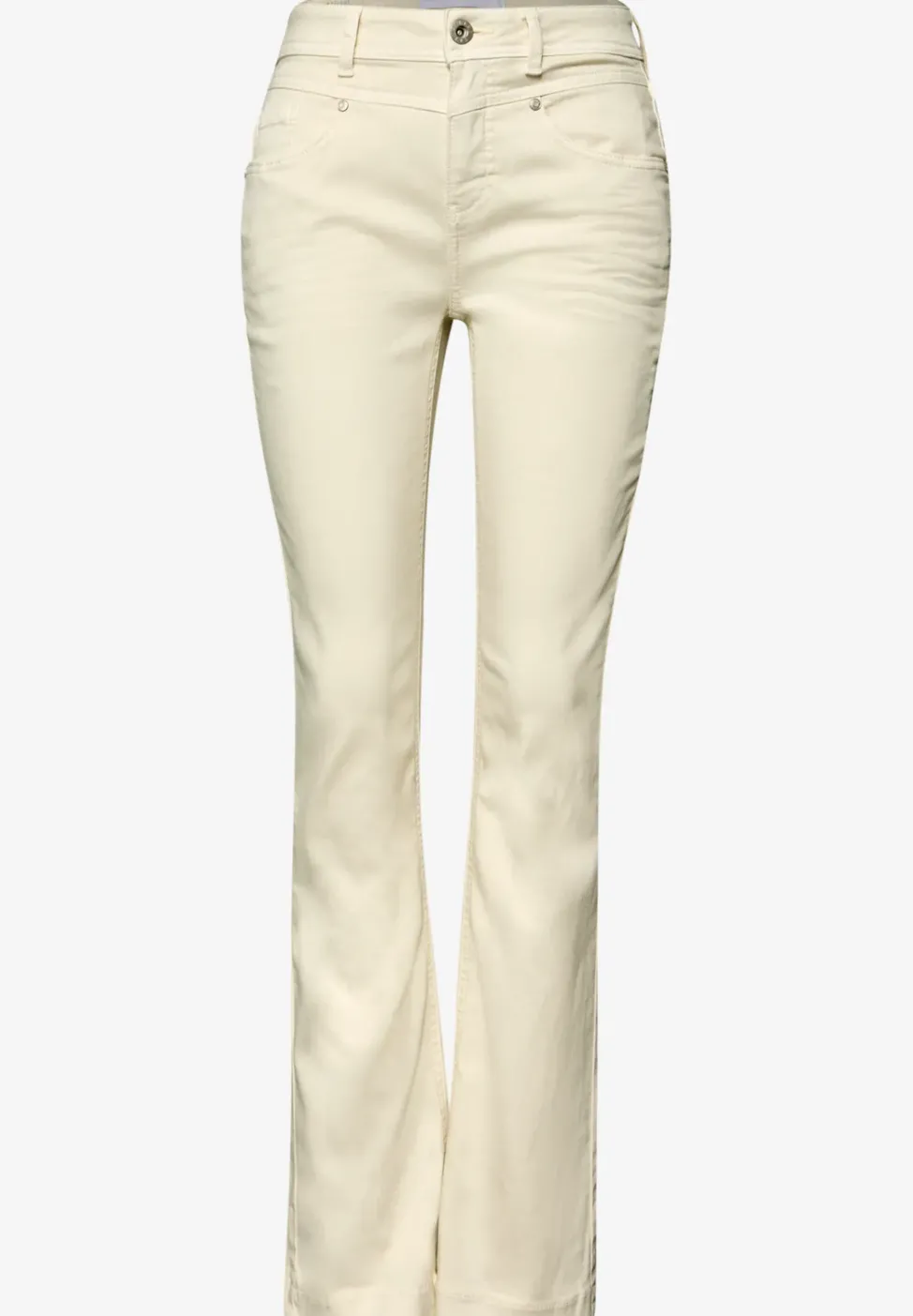 High Waist Bootcut Jeans im Slim Fit
