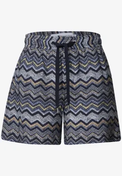 High Waist Shorts im Loose Fit mit Print