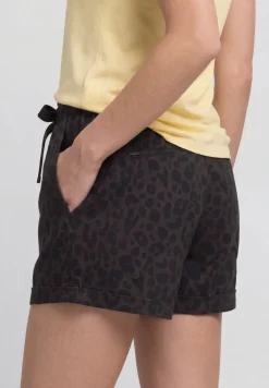 High Waist Shorts mit Paperbag-Bund