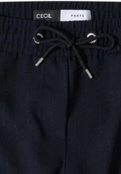 High Waist Straight Leg Hose im Loose Fit