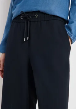 High Waist Straight Leg Hose im Loose Fit