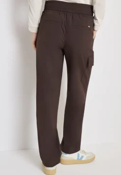 High Waist Straight Leg Hose im Loose Fit