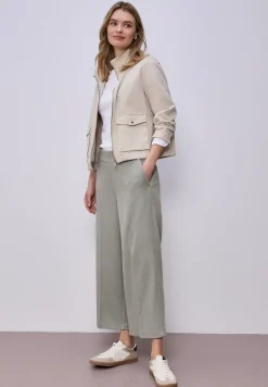 High Waist Wide Leg Hose im Casual Fit