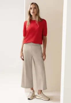 High Waist Wide Leg Hose im Casual Fit