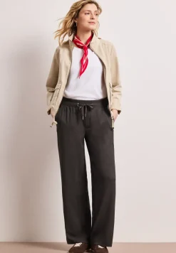 High Waist Wide Leg Hose im Casual Fit