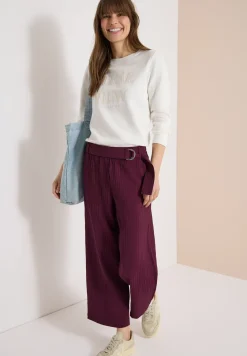 High Waist Wide Leg Hose im Loose Fit