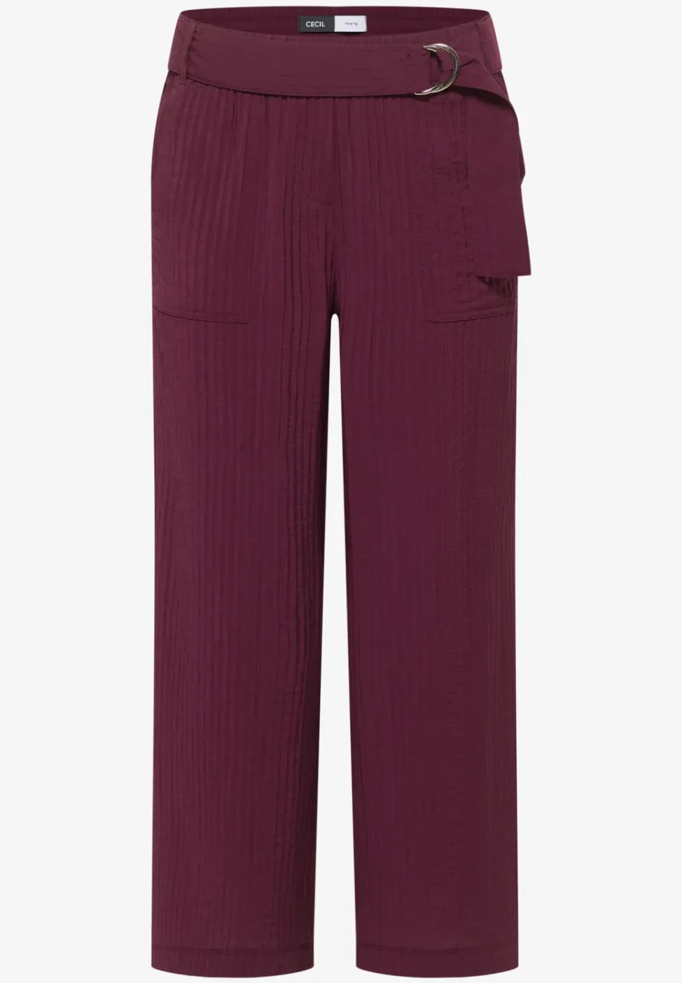 High Waist Wide Leg Hose im Loose Fit