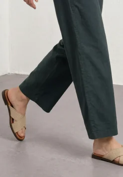 High Waist Wide Leg Hose im Loose Fit