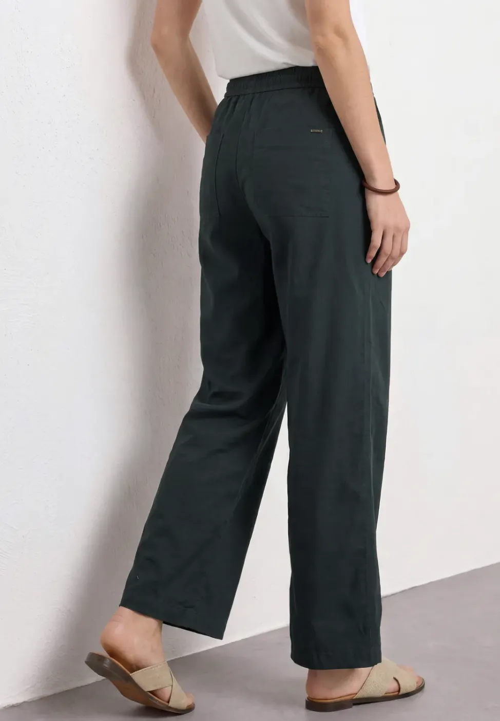 High Waist Wide Leg Hose im Loose Fit
