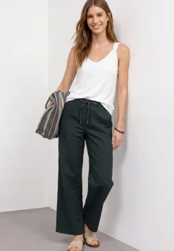 High Waist Wide Leg Hose im Loose Fit