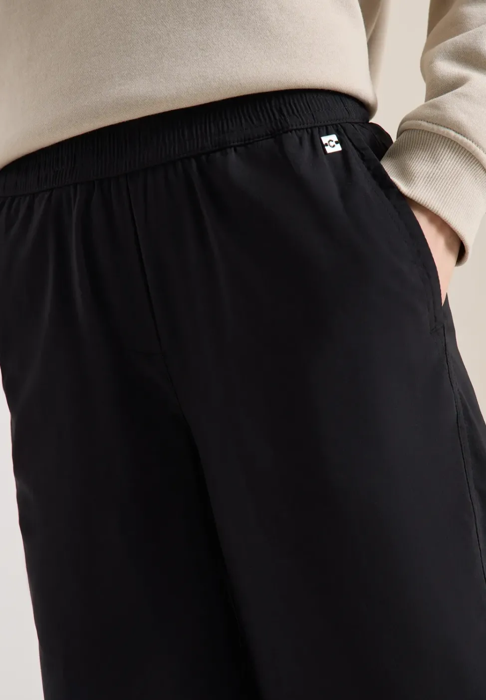 High Waist Wide Leg Hose im Loose Fit