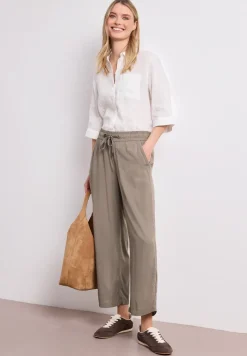 High Waist Wide Leg Hose im Loose Fit
