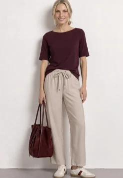 High Waist Wide Leg Hose im Loose Fit