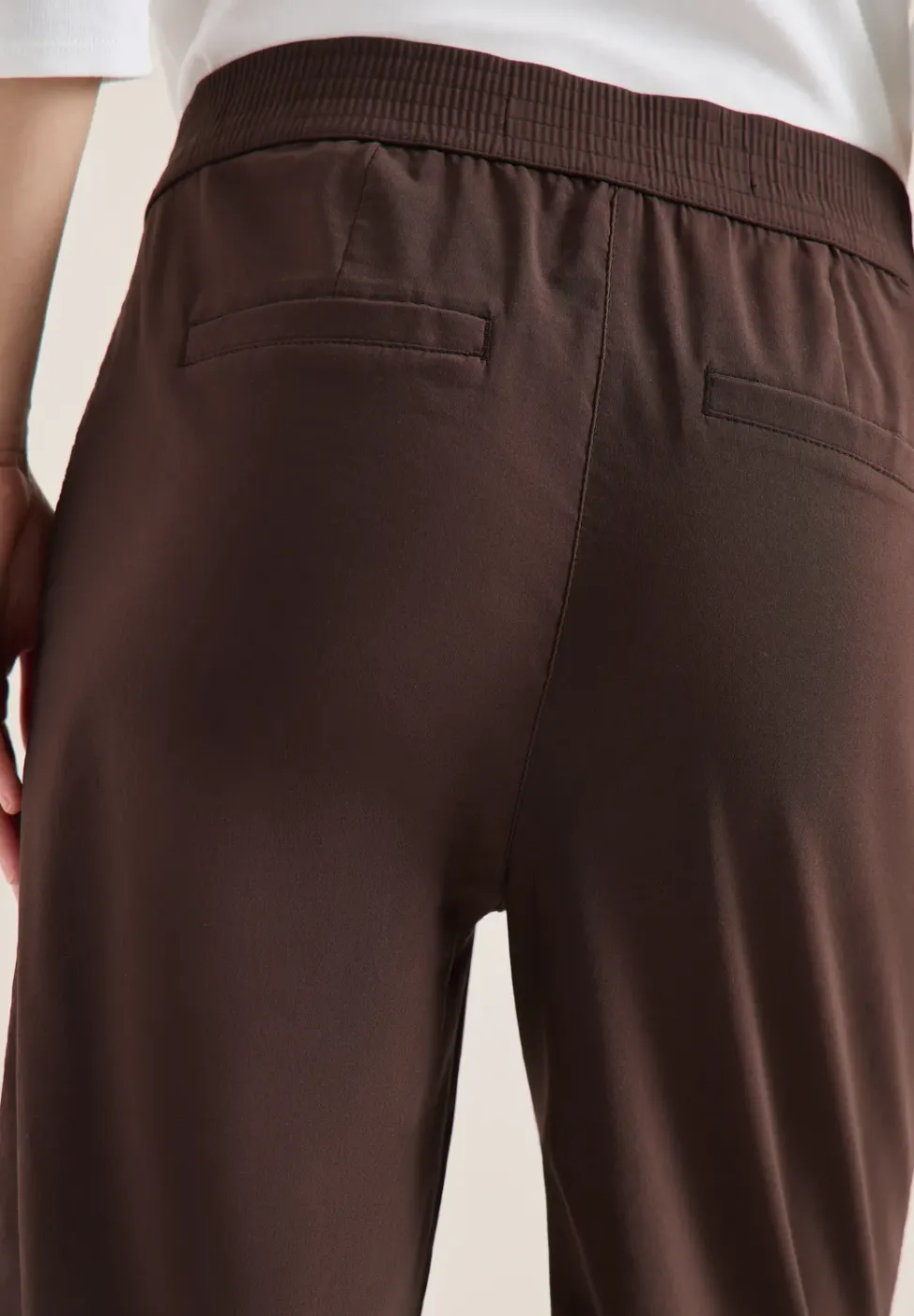 High Waist Wide Leg Hose im Loose Fit
