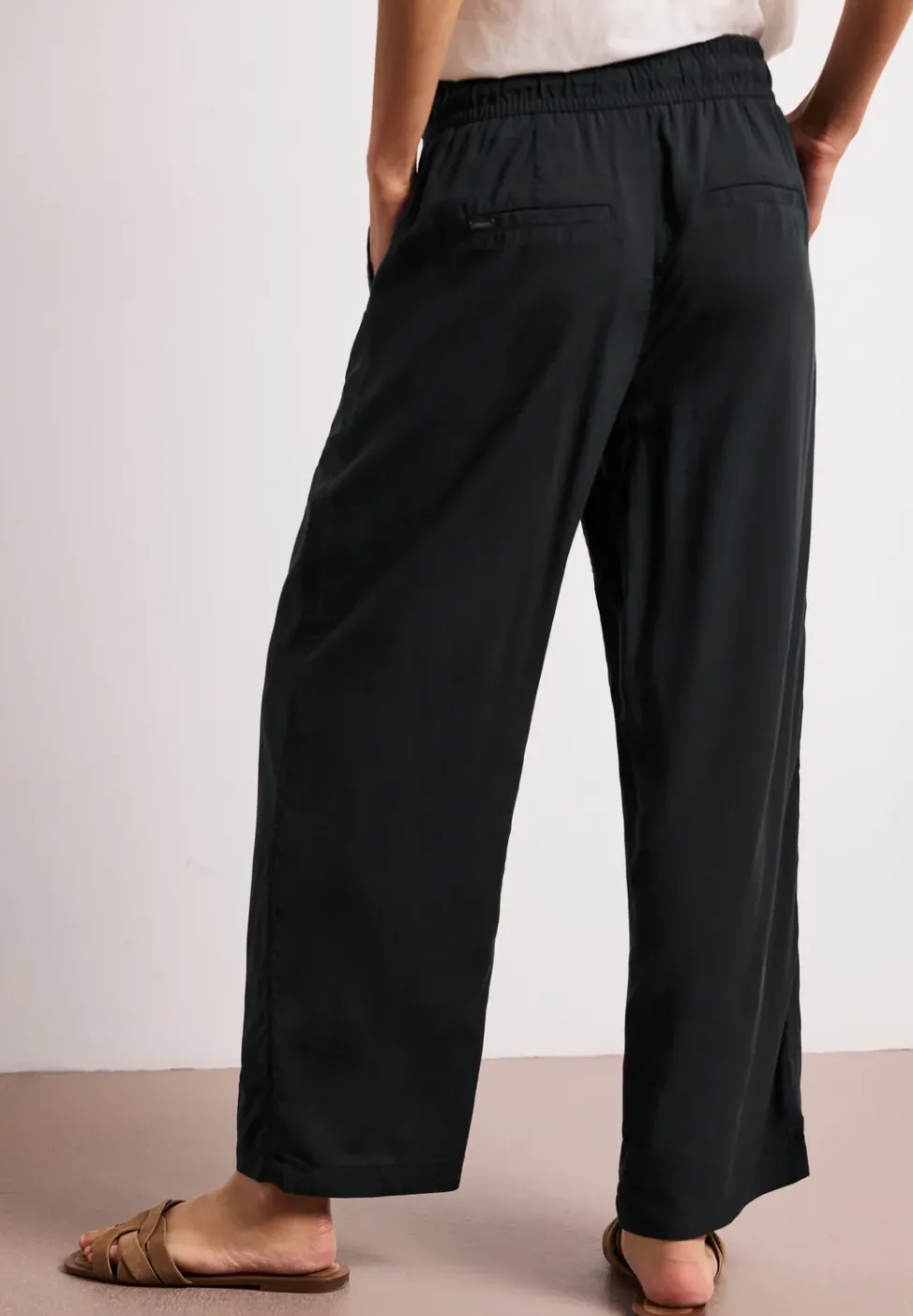 High Waist Wide Leg Hose im Loose Fit
