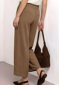 High Waist Wide Leg Hose im Loose Fit
