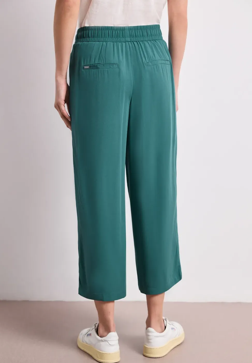 High Waist Wide Leg Hose im Loose Fit