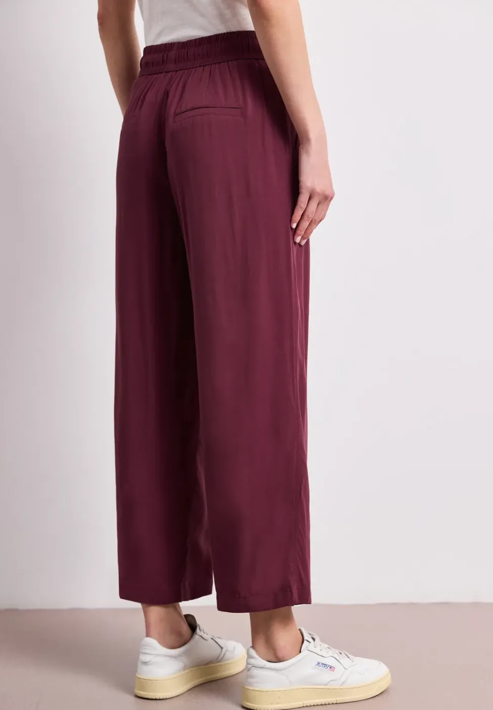 High Waist Wide Leg Hose im Loose Fit