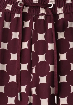 High Waist Wide Leg Hose mit Print