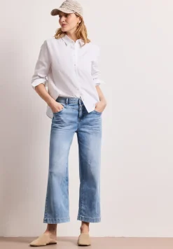 High Waist Wide Leg Jeans im Loose Fit