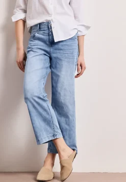 High Waist Wide Leg Jeans im Loose Fit