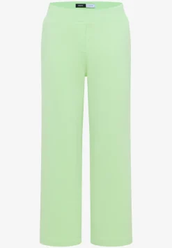 High Waist Wide Leg Sweathose im Washed-Look