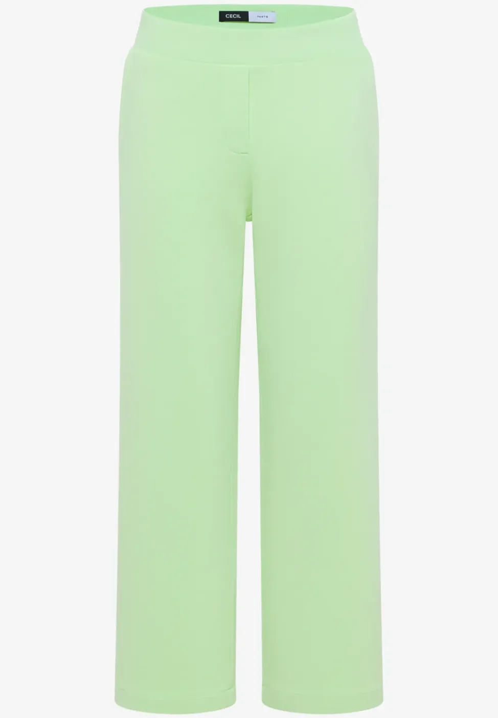 High Waist Wide Leg Sweathose im Washed-Look
