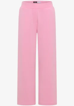 High Waist Wide Leg Sweathose im Washed-Look
