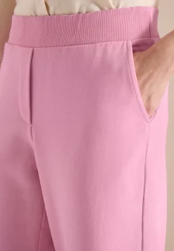 High Waist Wide Leg Sweathose im Washed-Look
