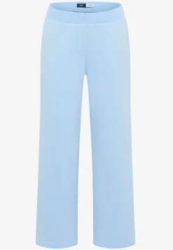 High Waist Wide Leg Sweathose im Washed-Look