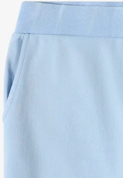 High Waist Wide Leg Sweathose im Washed-Look