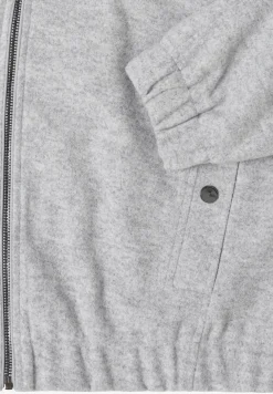 Hoodie Blouson in Wolloptik