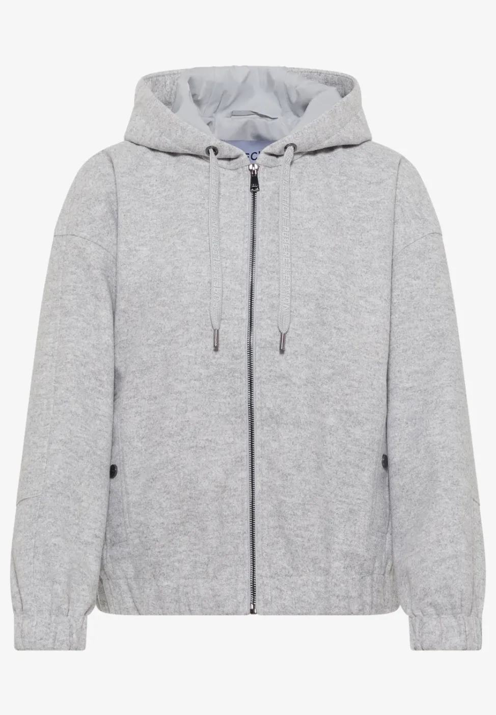Hoodie Blouson in Wolloptik