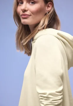 Hoodie in Unifarbe