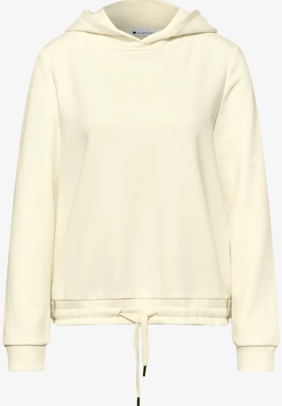 Hoodie in Unifarbe