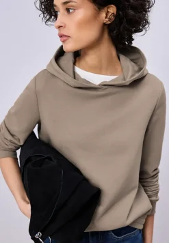 Hoodie in Unifarbe