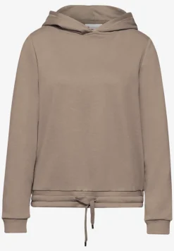Hoodie in Unifarbe