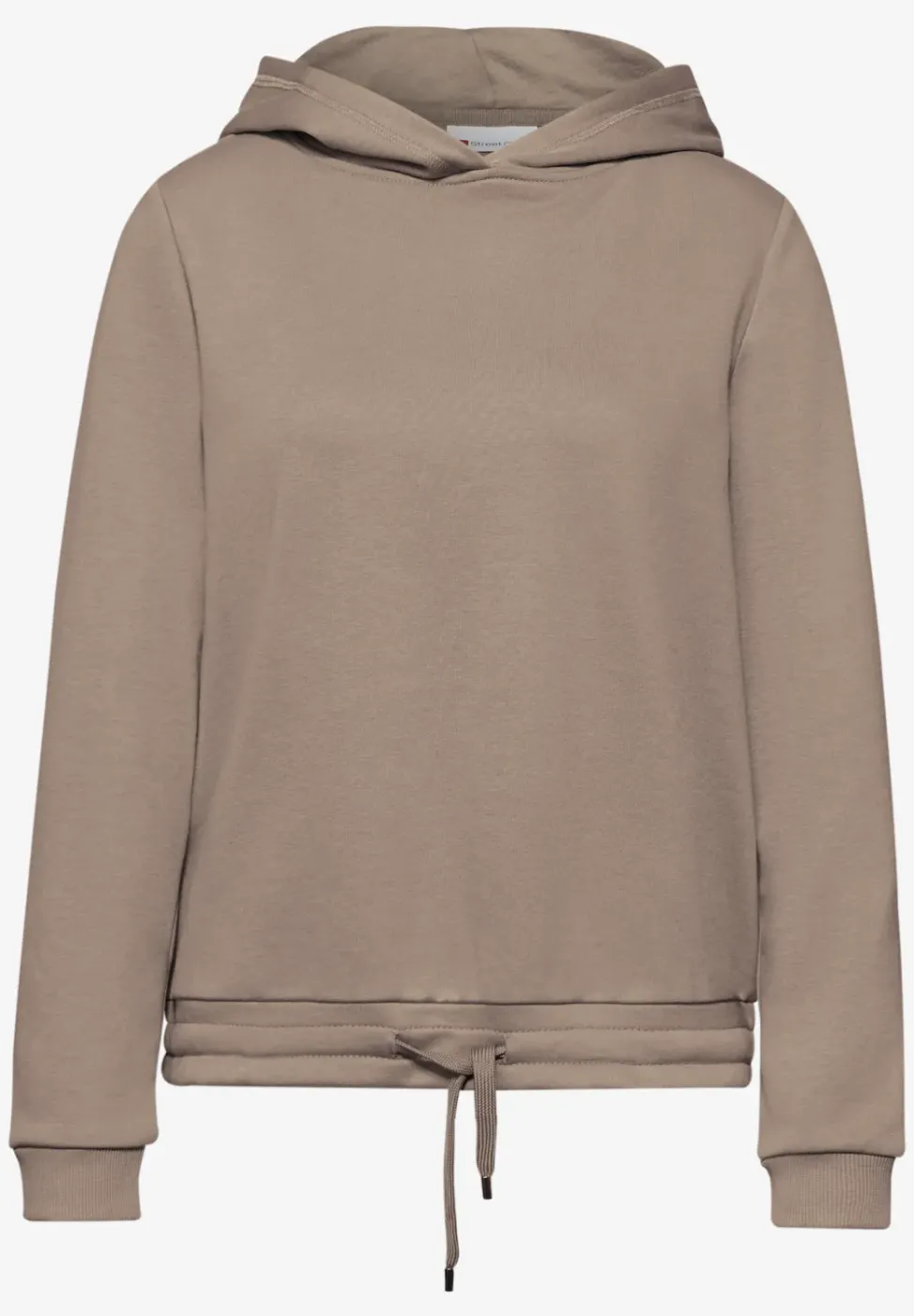 Hoodie in Unifarbe