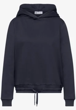 Hoodie in Unifarbe
