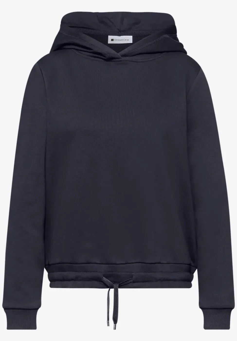 Hoodie in Unifarbe