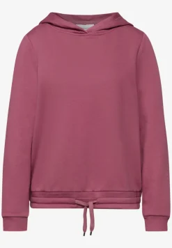Hoodie in Unifarbe