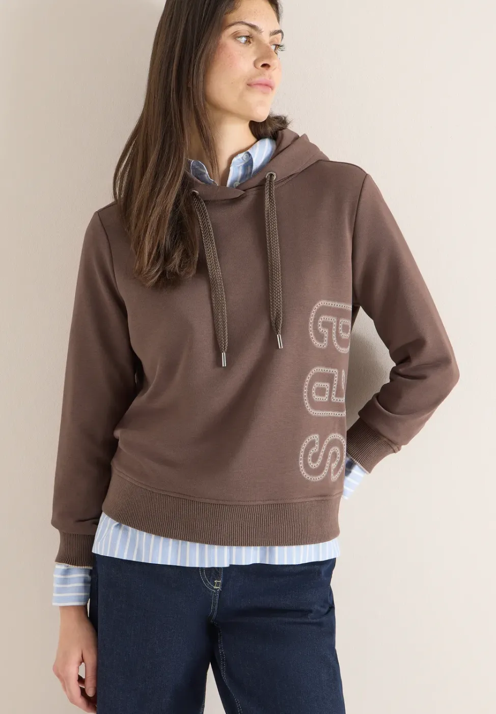 Hoodie mit Backprint