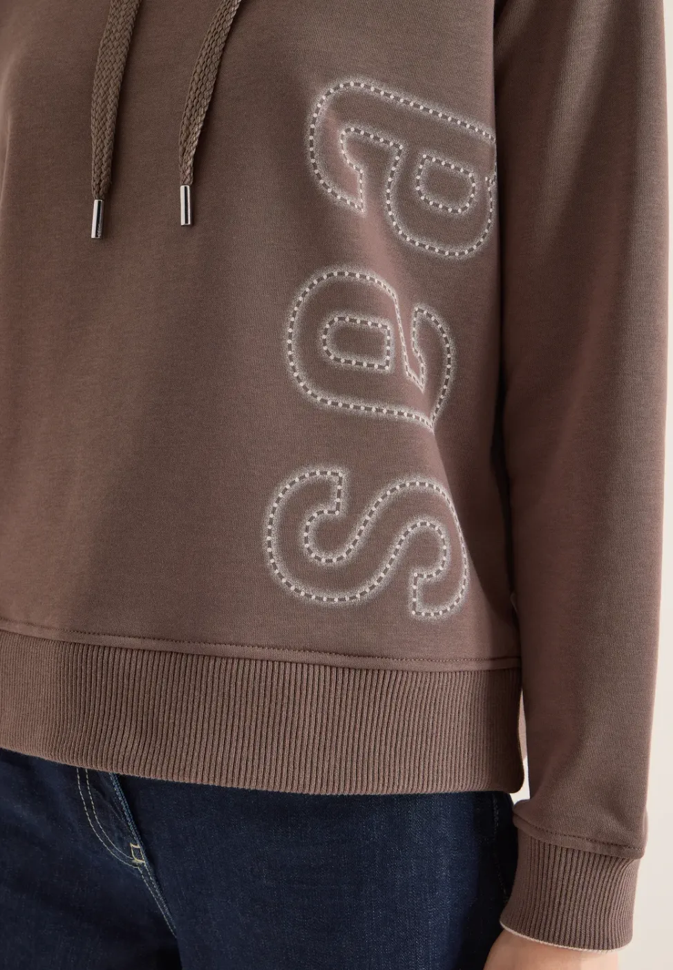 Hoodie mit Backprint
