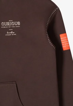Hoodie mit Deko-Nähten