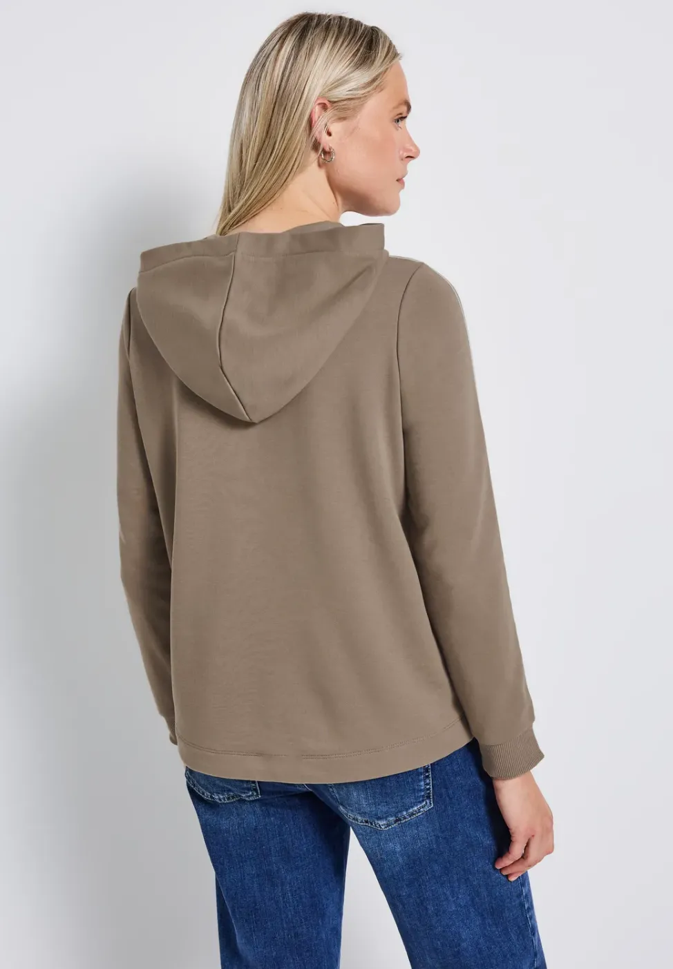 Hoodie mit Gallonstreifen