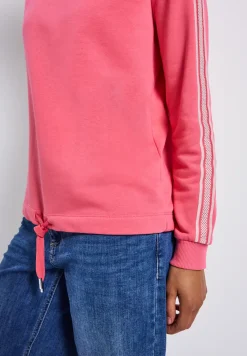 Hoodie mit Galonstreifen