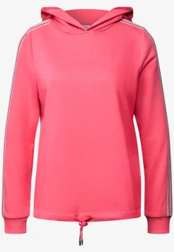 Hoodie mit Galonstreifen