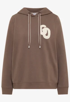 Hoodie mit Stickerei