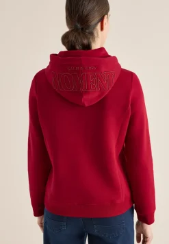 Hoodie mit Stickerei